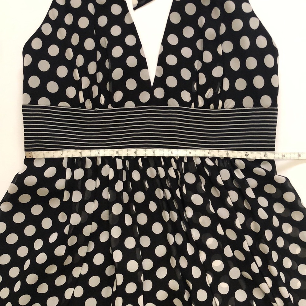 BCBG MAX AZRIA Polkadot Halter Dress - Picture 9 of 13